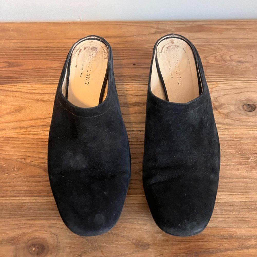 Everlane The Day Heel Mule Black Women's 7.5